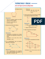 Perimetros y Areas 5to