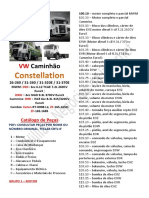Catalogo VW Caminhão Constellation 26.260, 31.260, 31.320e, 31.370e MWM, Cummins PDF