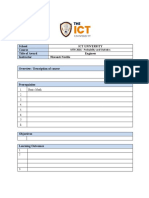 Course Outline Probability and Statistics