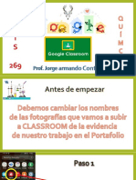 Pasos para Cambiar El Nombre A Fotografia, Acceder y Cargar Fotoevidencias en Classroom. Por Celular