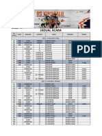 Jadual Acara KAL II