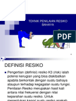 Penilaian Resiko & Identifikasi Bahaya