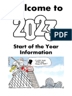 Start of The Year Info Booklet 2023