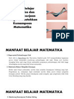 Manfaat Belajar Matematika Dan Bidang Pekerjaan Yang Membutuhkan