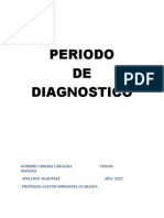 Periodo de Diagnostico Trabajo