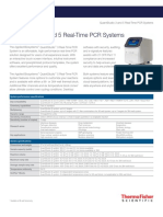 Quantstudio 3 5 Specification Sheet