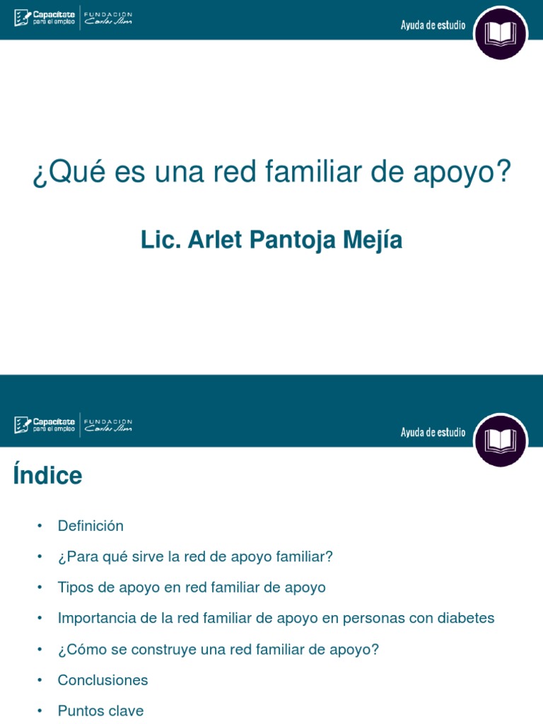 ¿Qué Es Una Red Familiar de Apoyo | PDF | Las emociones | Condicion cronica