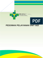 Pedoman Pelayanan Instalasi-Unit Gizi