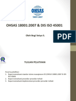 Materi OHSAS - DIS ISO 45001 Baru