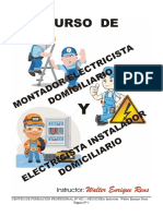 Curso de Montador Electricista Domiciliario Electricista Instalador Domiciliario 2022