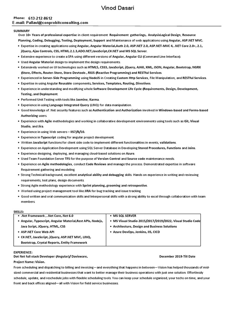 Microsoft .net Developer Certification
