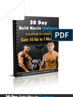 30 Day Build Muscle Challenge