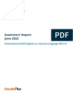 Examinerreport Paper1 June2022