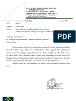 Laporan Tahanan Yang Mendapatkan Pelayanan Hukum Dan Mengikuti Kegiatan Bimbingan Keterampilan Dan Kepribadian