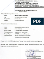 Surat Aktif Oktavia Dasmasita