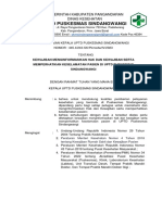 3.1.1 Ep b.2 SK Tentang Kewajiban Menginformasikan Hak Dan Kewajiban Serta Memperhatikan Keselamatan Pasien