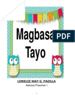 Reading Materials For Beginner (Tagalog)