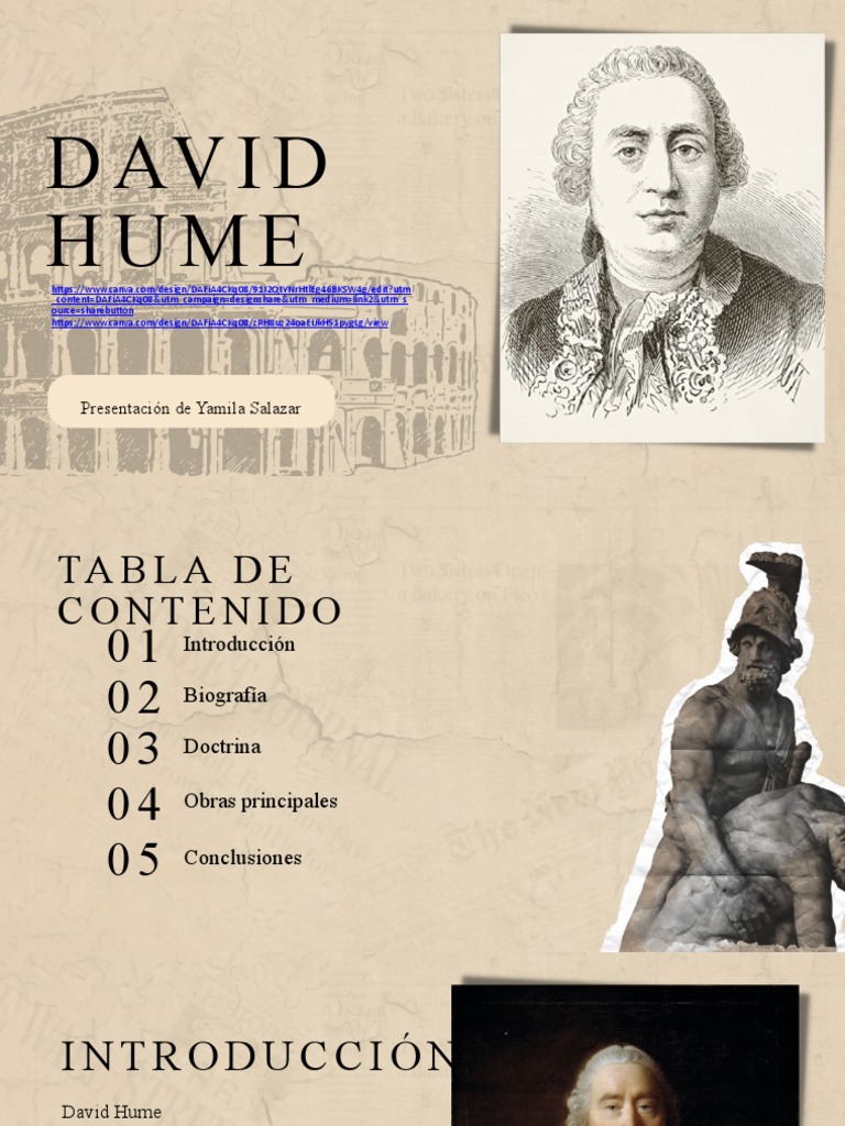 Biografía y Pensamiento de David Hume | PDF | David Hume | Empirismo