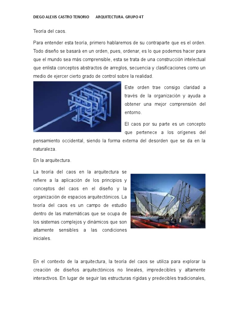 Teoría Del Caos PDF