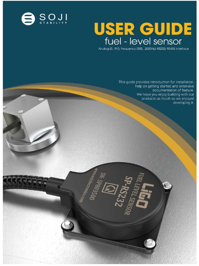 LIGO SP Series Fuel Level Sensor Manual | PDF | Capacitor | Power Supply