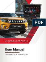 Manual de Utilizare Suzuki Vitara - Navigatie Lenovo - Proiect EN