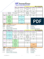 BSCS - Classes Schedule (Fall-2011)