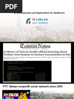 AI Developments and Applications For Healthcare