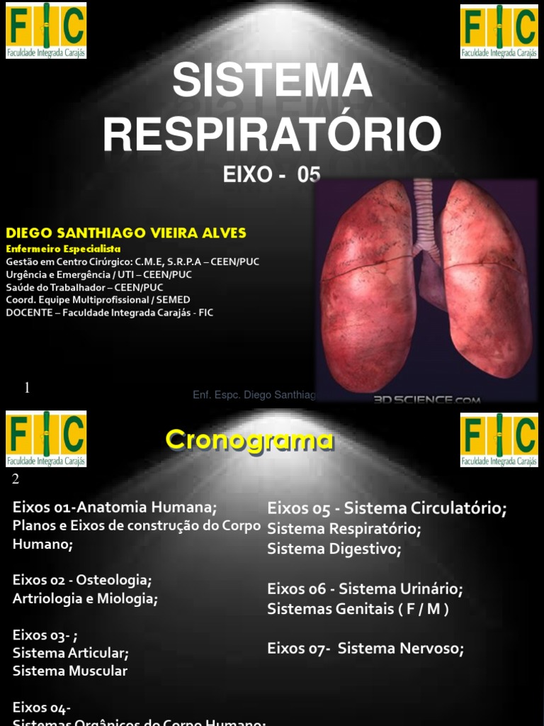 Cartilha sobre o sistema respiratório e a asma