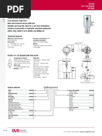 IMI Maxseal ICO4S, 1-4, 3-Way 20 Bar