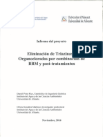 UA - Eliminación Triazinas y Organoclorados Por BRM y Post-Tratamientos