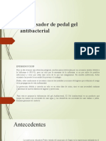 Dispensador de Pedal Gel Antibacterial