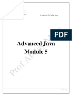 Advanced Java (Module 5)
