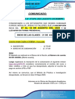 Comunicado Subsanación 2023 Ii - Iii Etapa - 115342