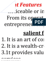 L2-Salient Features, Importance and Releveance of Entrep