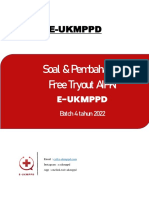 Pembahasan Free To AIPKI E-UKMPPD Batch 4 Tahun 2022