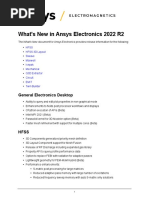 ANSYS 2025 R2 Release Highlights | PDF | Simulation