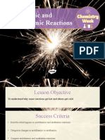 t4 SC 24 Endothermic and Exothermic Reactions Chemistry Week Powerpoint