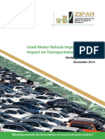 Used Motor Vehicle Imports
