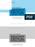 HACCP - Step 9 - Principle 4 Monitoring Critical Control Points