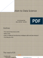 C1 - Introduction To Data Science