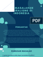 Permasalahan Pluralisme Di Indonesia