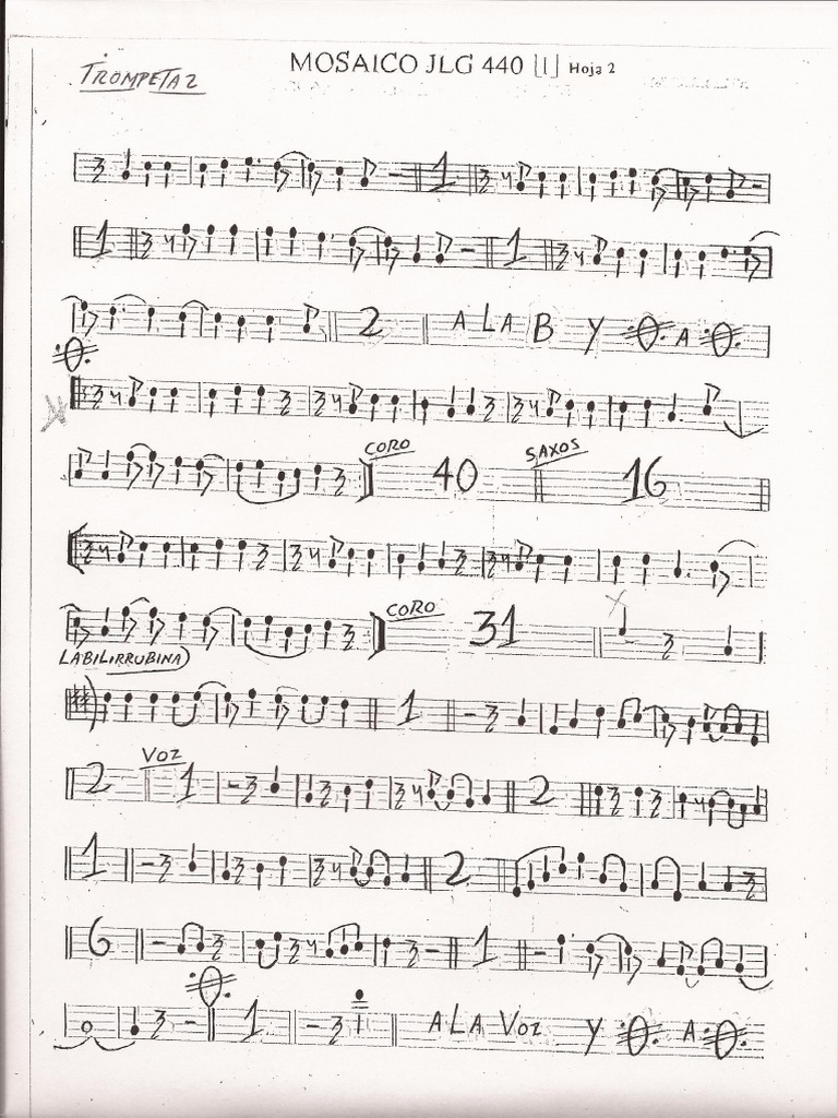 Trompeta 2 Hoja 2 Pdf