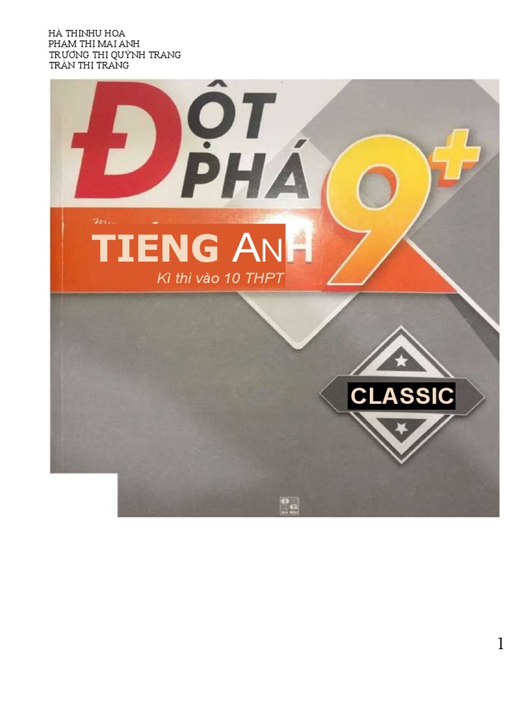 1065) Đột Phá 9+ Thi Vào 10 Tiếng Anh Thpt - Xem Thử - Google