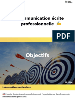 La Communication Écrite Professionnelle