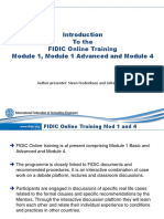 Webinar FIDIC Module 1 and 4 Presentation