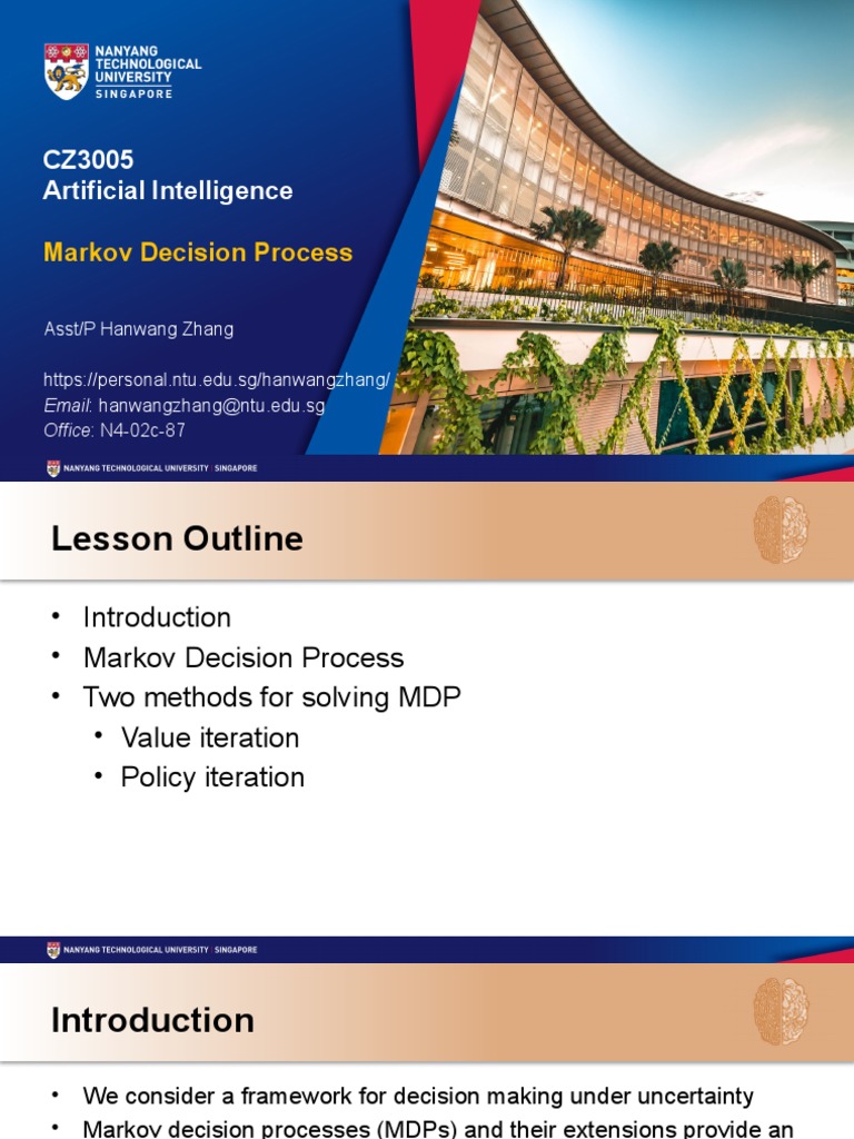 Markov Decision Processes Explained | PDF