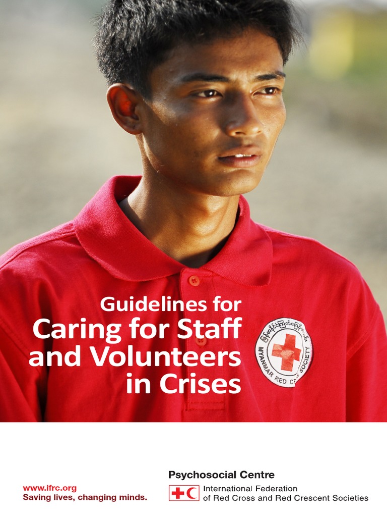 Guidelines for supporting volunteers 2 pdf anxiety risk
