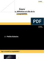 STEP 2 - Cours 1 - Histoire, Définition Et Rôle de La Comptabilité !
