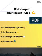 L-État D-Esprit Pour Réussir l-UE 5