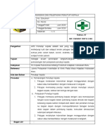 Sop Penutup Kepala